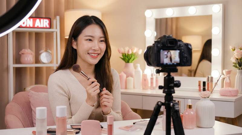 探花美妆视频教程